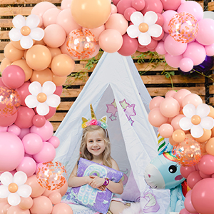daisy baby shower decorations