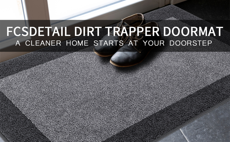 FCSDETAIL Dirt Trapper Indoor Door Mat