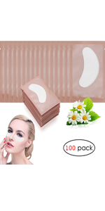 Eye Gel Pads, Eyelash Extension Under Eye Pads, Lint Free Lash Extension Under Eye Gel Patches