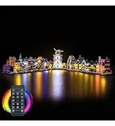 Brickshining LED Lighting Compatible with Lego Diagon Alley Wizarding Shops, Light Kit Compatible...