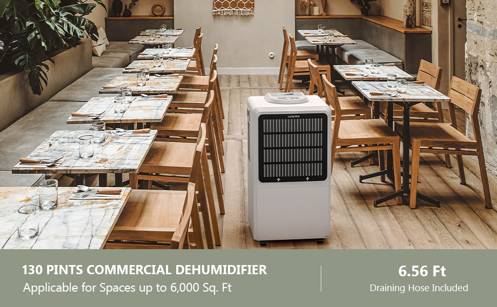 130 Pints Commercial Dehumidifier