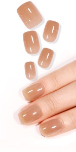 NUDE PRESS ON NAILS