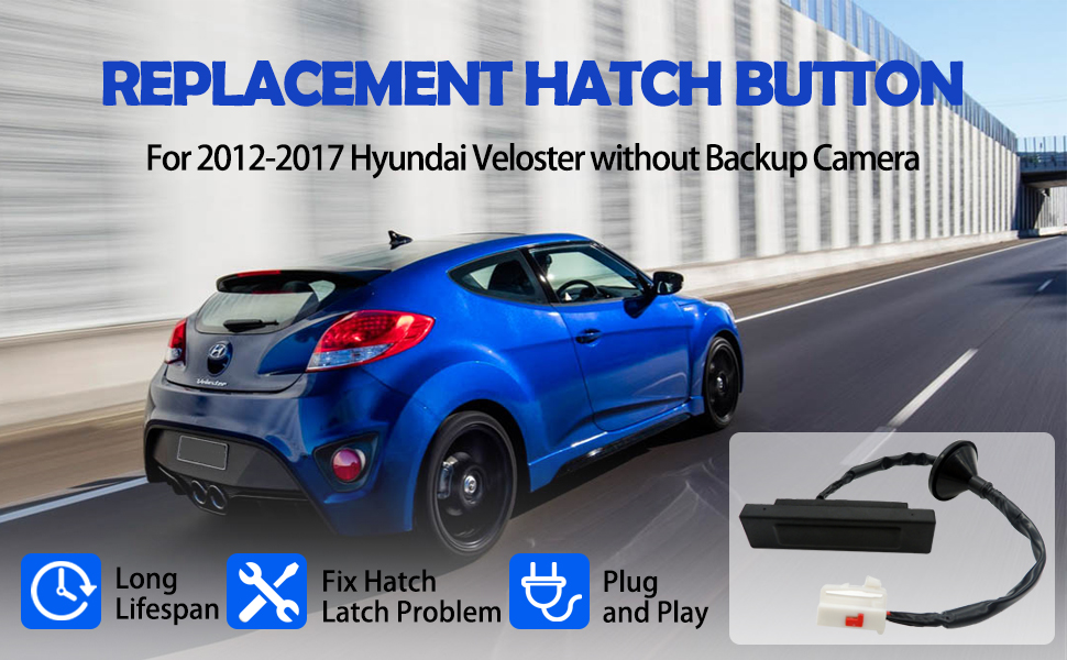 HiSport Hatch Button Trunk Latch 812602V000 Compatible