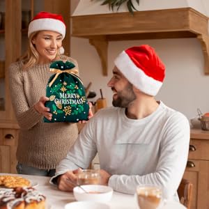 Cloth Christmas gift bags