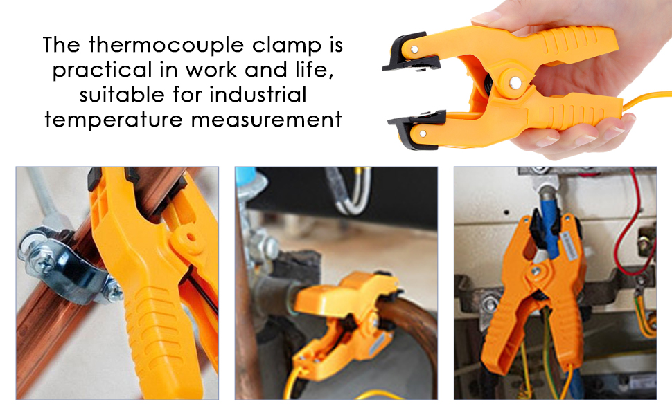 Pipe Clamp KType Thermocouple Probe,HT05 Temperature Pipe Clamp