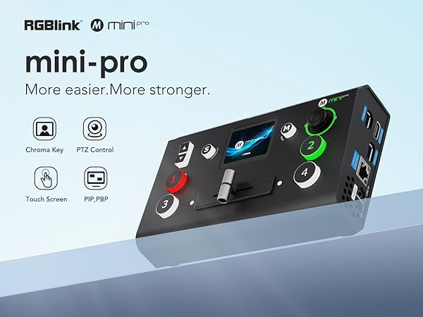 Amazon.com: RGBlink Mini-pro Video Switcher with 4 x 4K HDMI