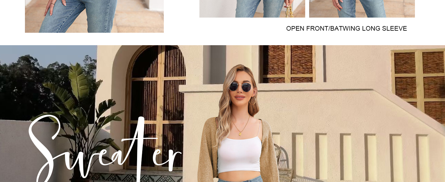 Pink Queen Cropped Cardigans for Women Puff Long Sleeve Ribbed Knitted Sweaters 