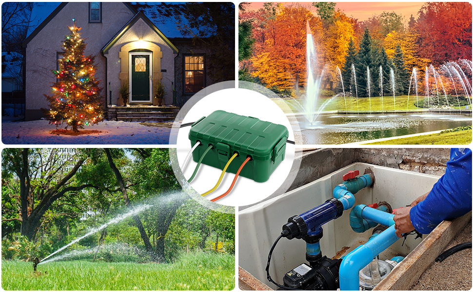 RESTMO Extra Large Waterproof Electrical Box, IP54 Weatherproof Outdoor