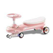 Pink swing car