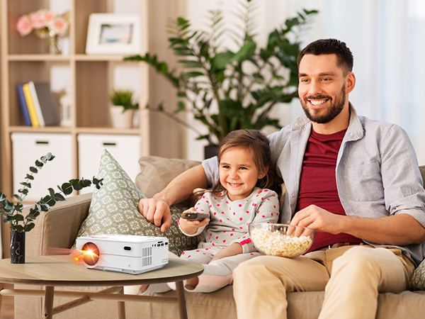 Projector with wifi and bluetooth