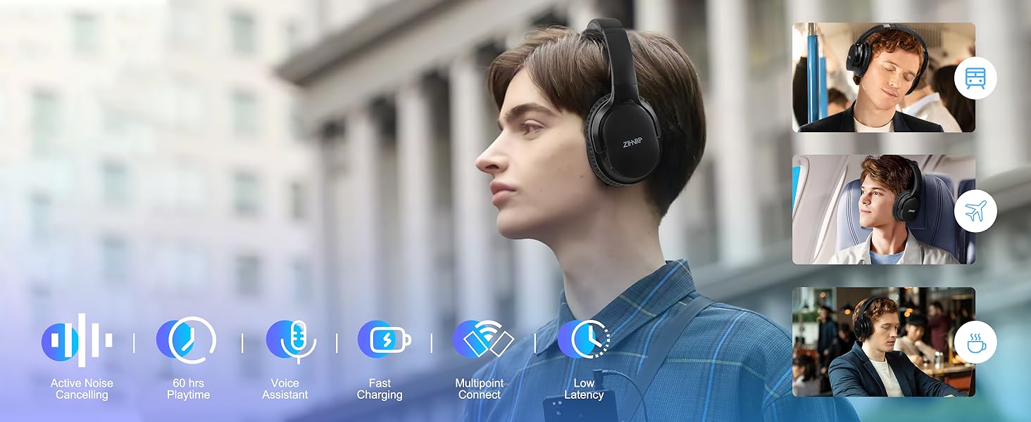 Noise cancelling headphone