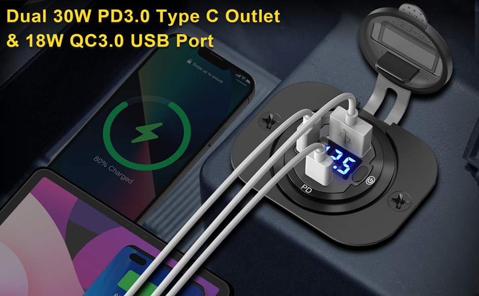 12V USB OUTLET