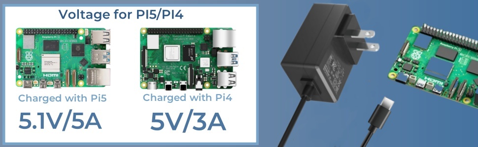 27w pd raspberry pi 5 power supply