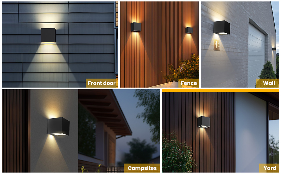 solar up&down light