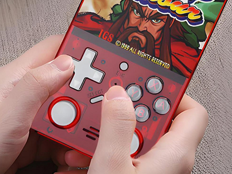 UNICO ポータブル ハンドヘルド ゲーム機 IGS名作15ゲーム収録 日本語