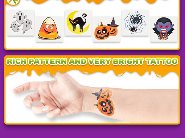 Halloween Temporary Tattoos
