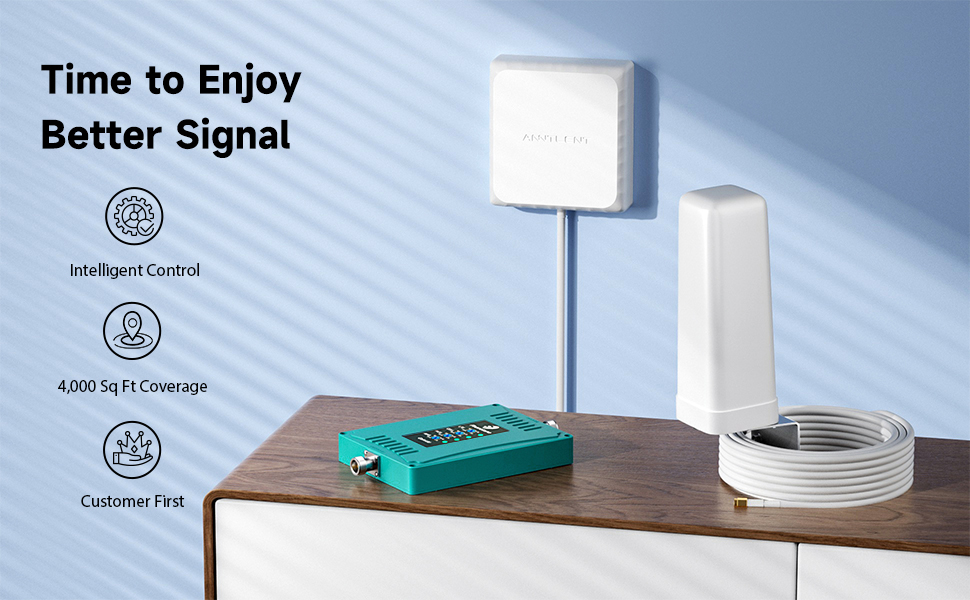Cell Phone Signal Booster for Home with Antenna