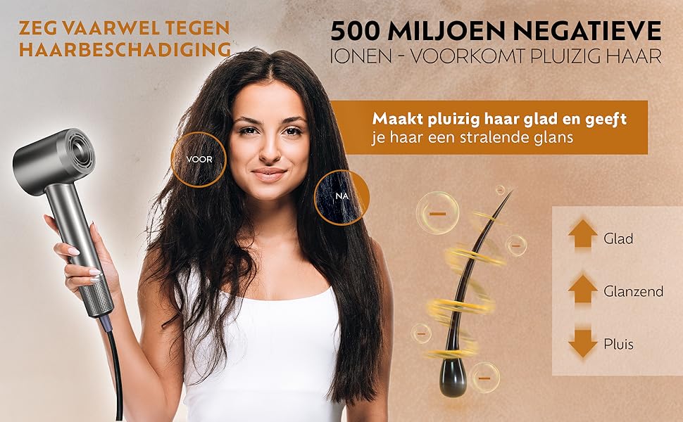 haardroger met diffuser