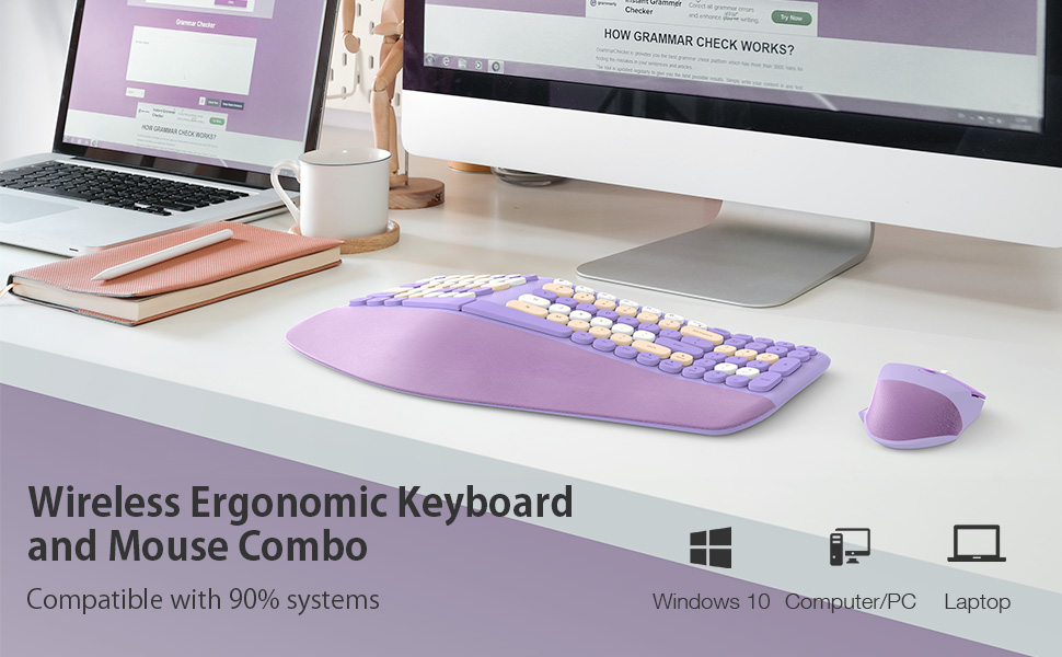 MOFII Wireless Keyboard and Mouse Combo