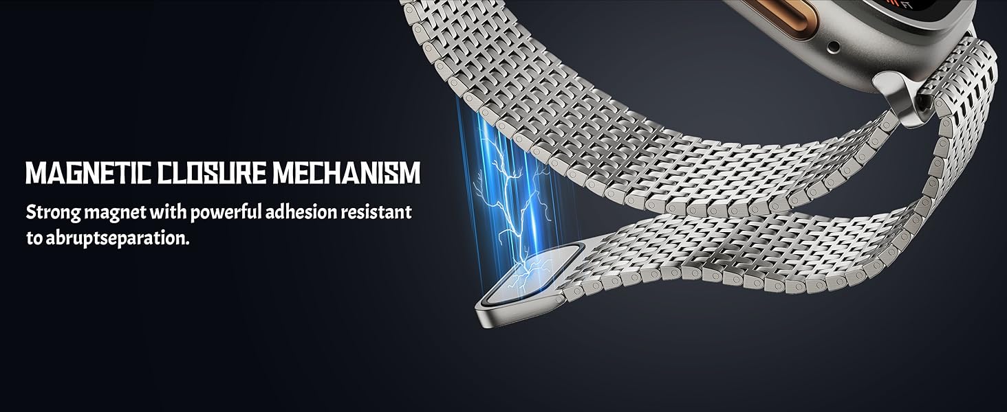 apple watch magnetic band