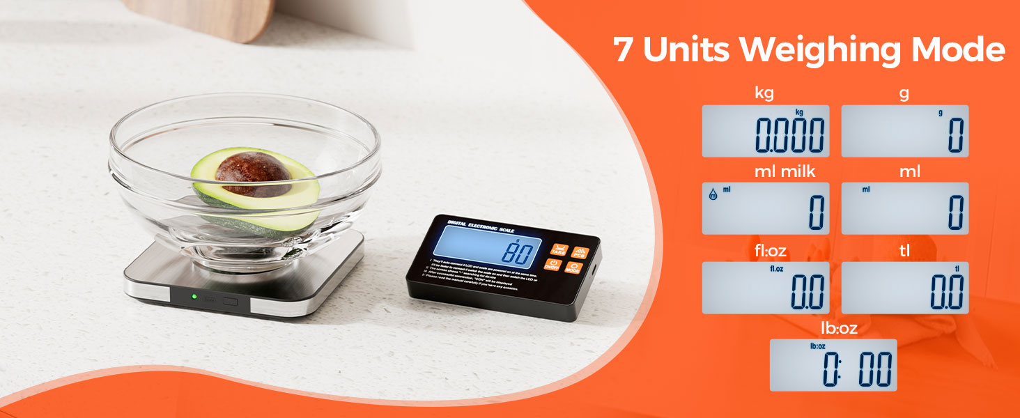 7unit food scale
