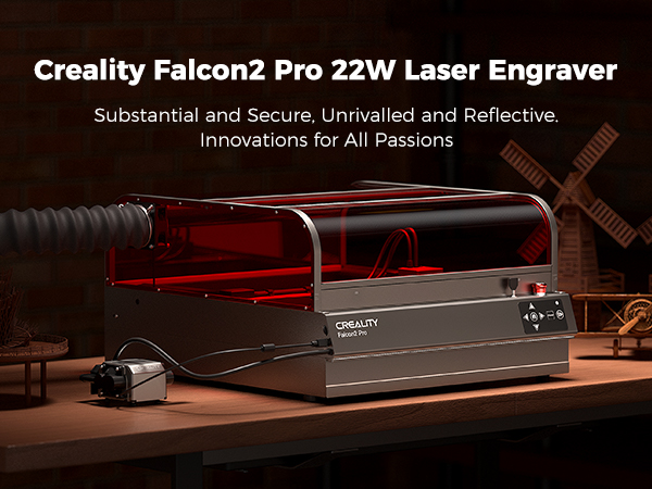 Amazon.com: Creality Falcon2 Pro 22W Laser Engraver-Desktop