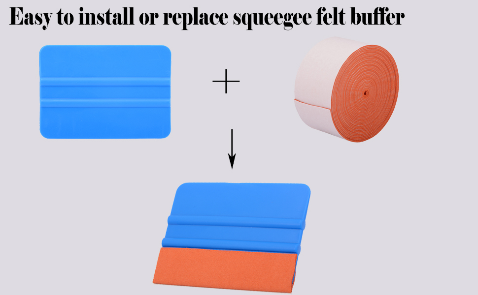 EHDIS Vinyl Squeegee Buffer for Squeegee Application Tool