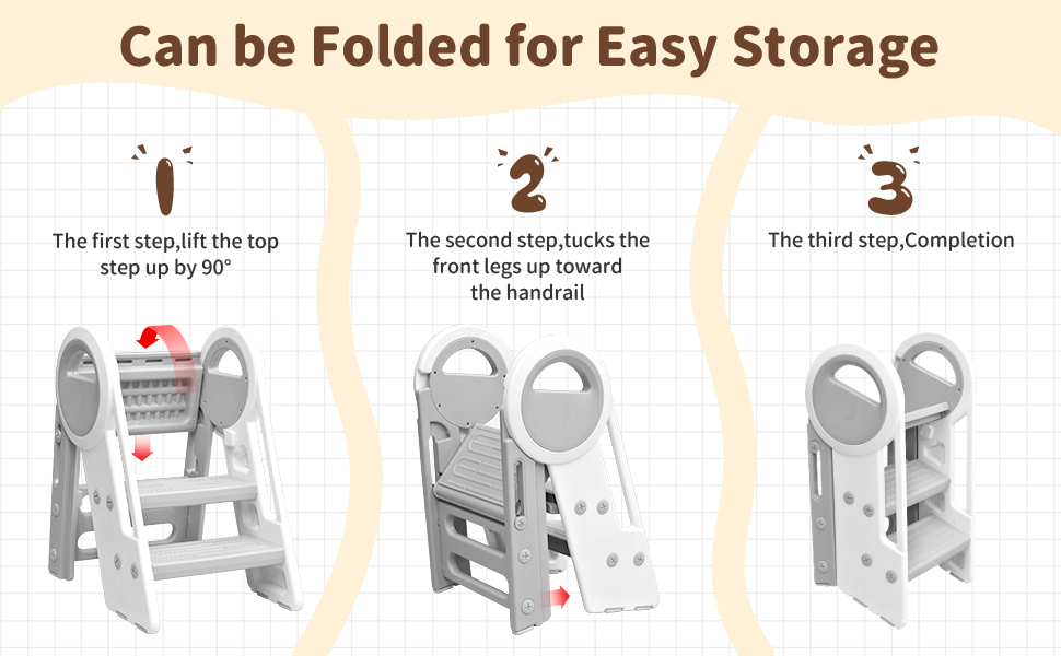 Sephyroth Toddler Step Stools for Bathroom Sink,Adjustable