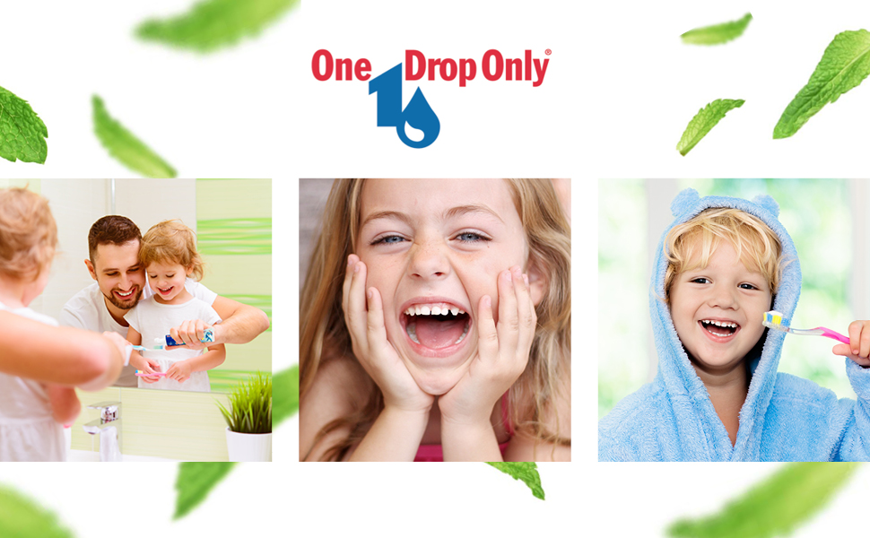 One Drop Only® Kinderzahnpasta mit Himbeergeschmack - Kinderzahncreme ...