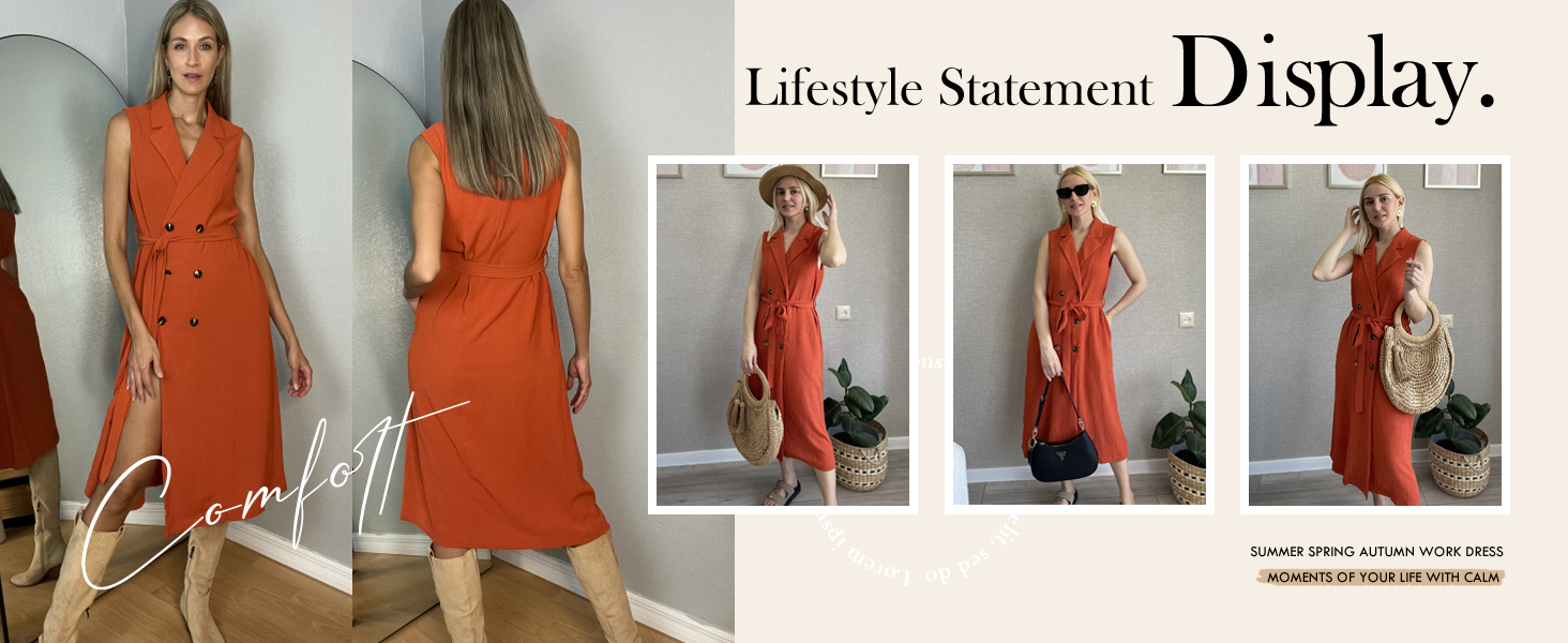 summer button down dress