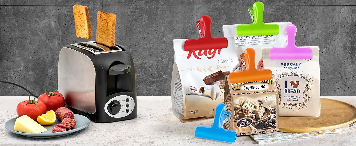 Chip Clips, Bag Clips, Food Clips, Bag Clips for Food