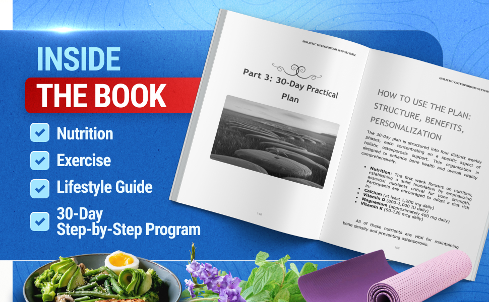 osteoporosis nutrition exercise lifestyle 30 day plan