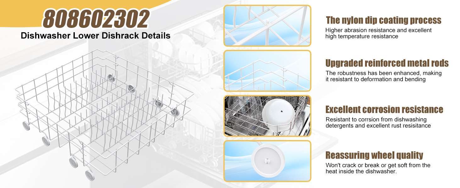 808602302 Dishwasher Dishrack