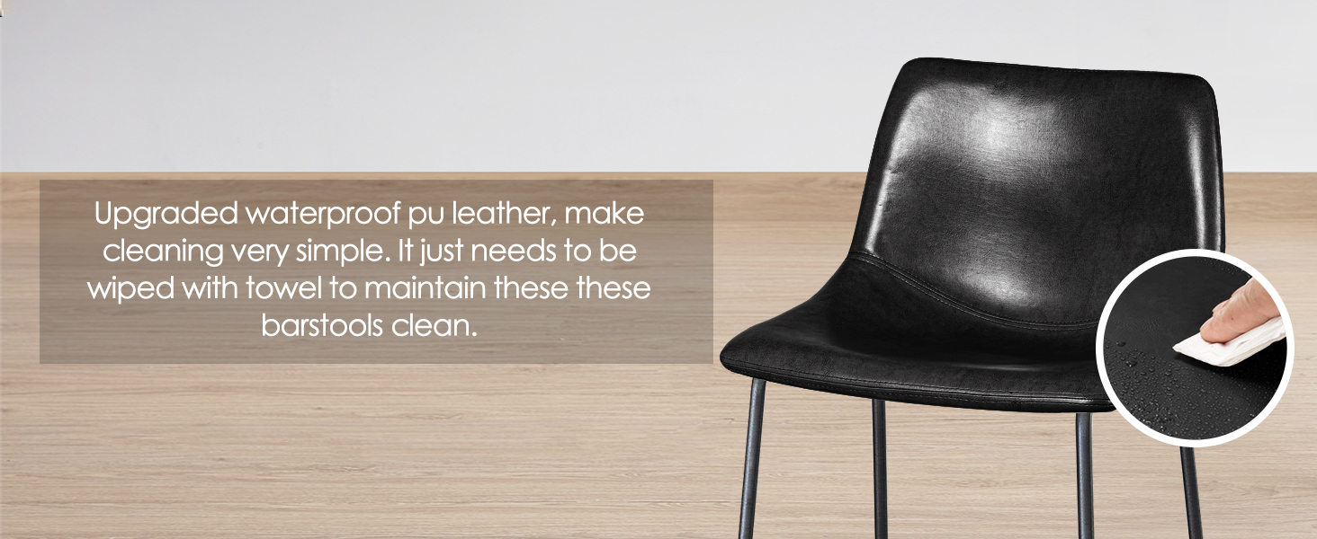 leather bar stools