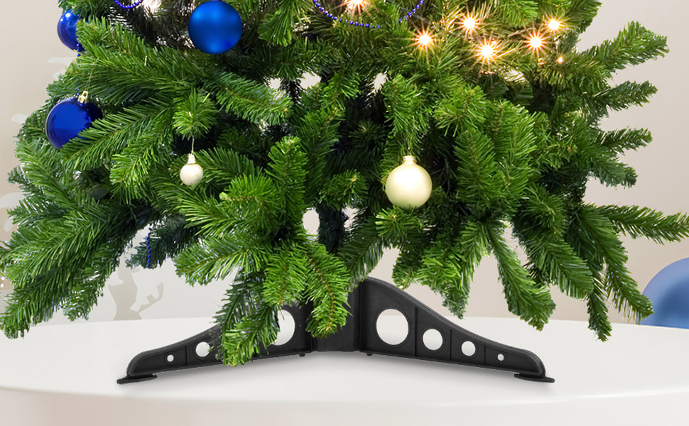 SEWACC Christmas Tree Stand Folding Christmas Tree Base