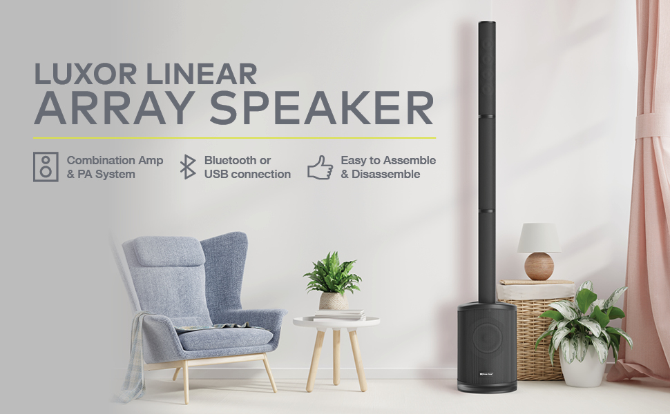 Knox Gear Line Array Speaker System Refurbished, 6.5