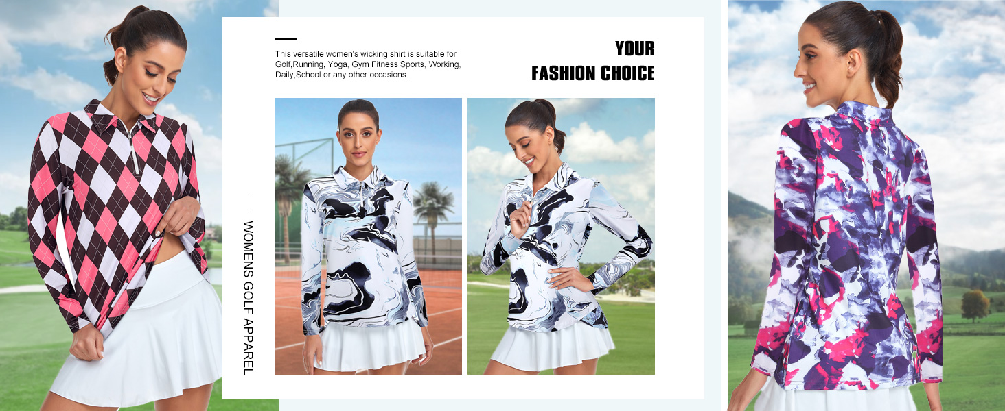 Long Sleeve Quarter Zip Pullover Athletic