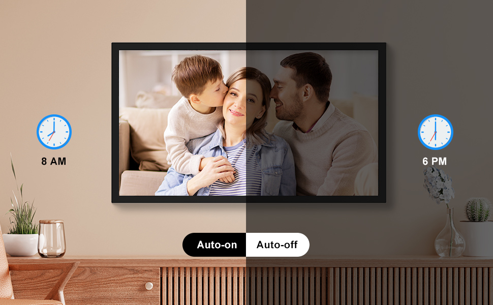 Smart Digital Picture Frame Large Digital Photo Frame 21.