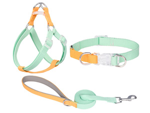 AIITLE Step in Dog Harness & Leash & Collar