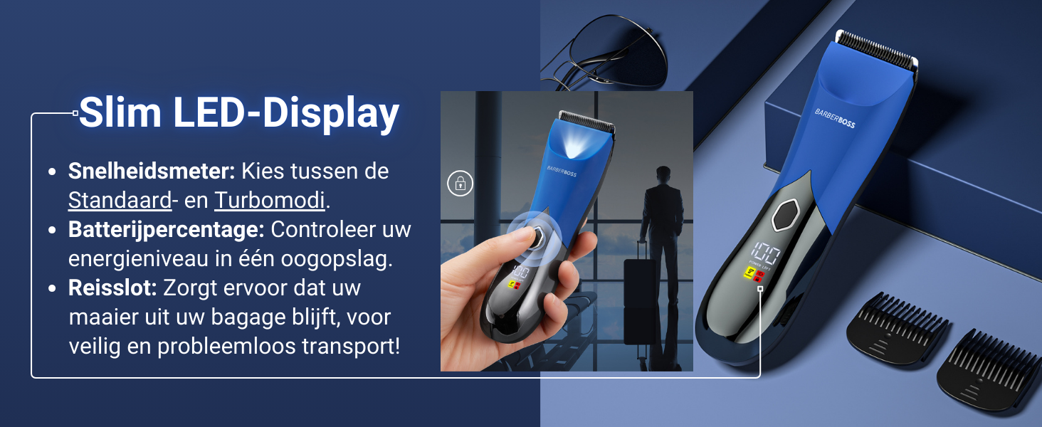 Schaamhaartrimmer voor mannen