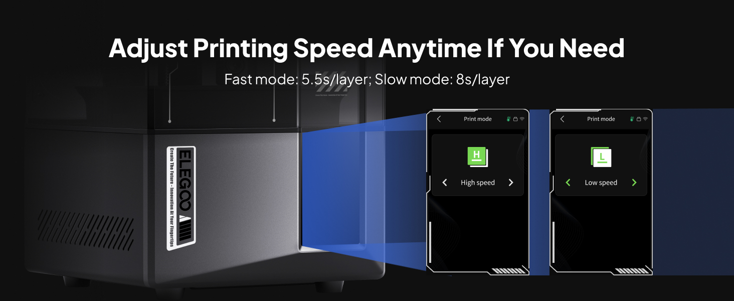 Adjust Printing Speed