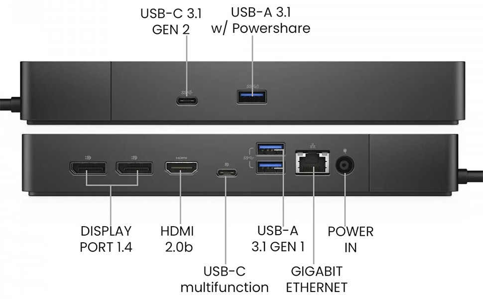 新品 DELL ドッキングステーション WD19S 180W 保証残アリ 2台 Amazon.com: Dell WD19S 180W Docking Station, Performance