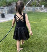 black ballet leotards