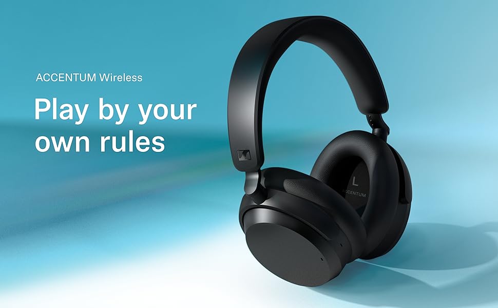 Sennheiser Acceentum Wireless ブラック Sennheiser ACCENTUM Wireless Headphones with 50-Hour Battery