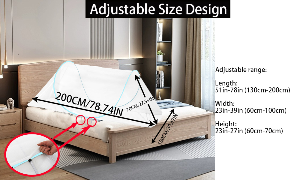 Pop Up Mosquito Tent