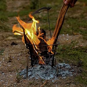 ステンレス組立式ポータブル焚き火台 CAMPS ZEN Camps 焚き火台 NT Fire Stand 焚火台 コンパクト