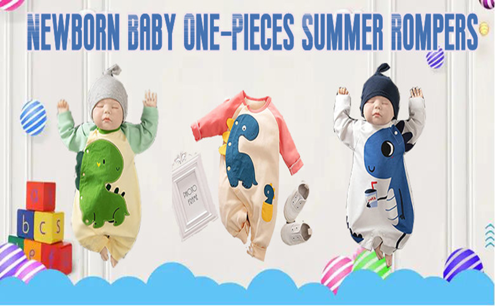Summer Jumpsuit Clothes Rompers for Boys and Girls