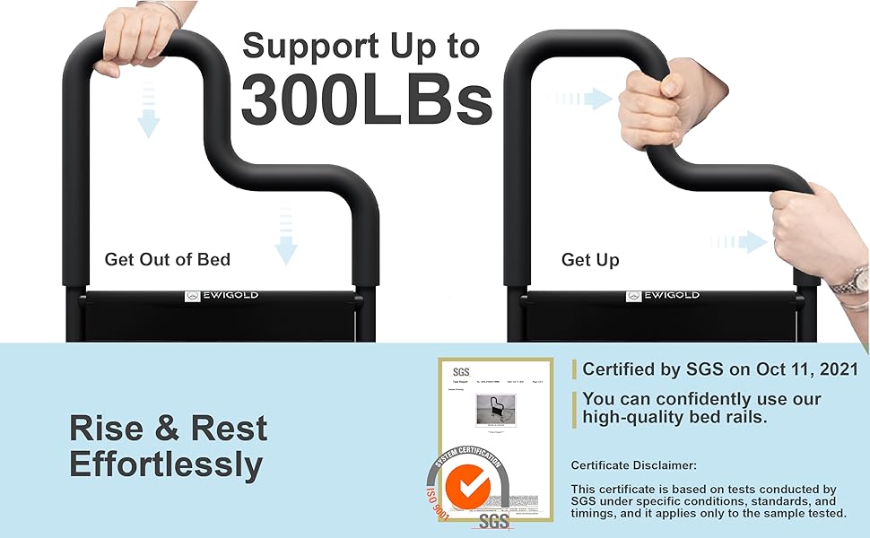 grab bar for bed