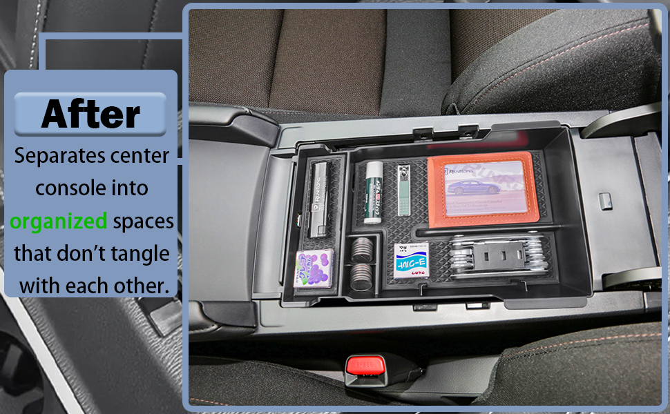 RUNROAD Center Console Organizer Tray Compatible with 2019