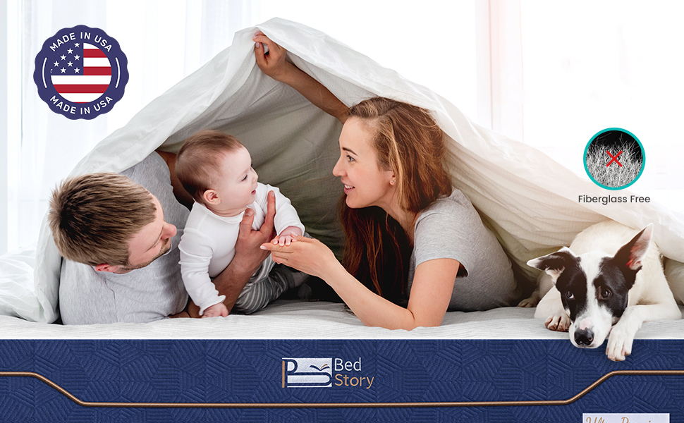 BedStory Queen Size Mattress, 12 Inch Gel Memory Foam